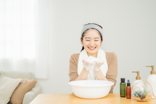 炭酸水で洗顔するメリット